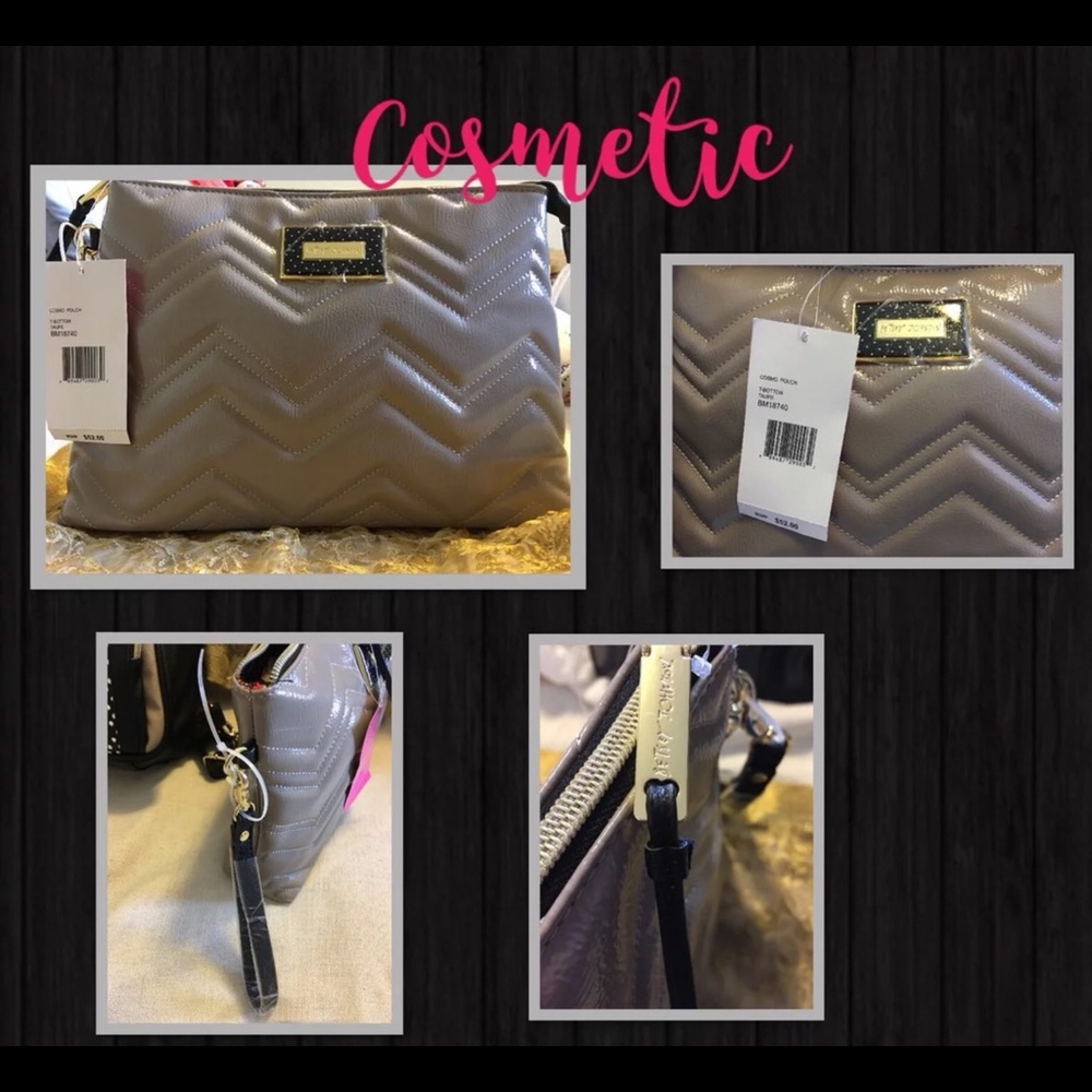 Betsey Johnson Cosmetic Pouch NWT